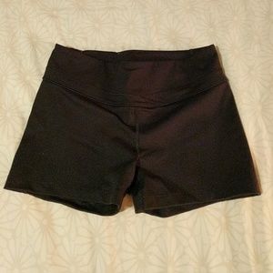 Victoria secret black work out shorts